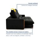 Ver imagem 4 de Sofá Retrátil e Reclinável 3 Lugares 230cm Santorini