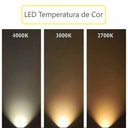 Ver imagem 3 de Pendente Led 1m Preto Mesa Led 2700k Luz Amarelada