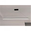 Ver imagem 6 de Pendente Led 1m Preto Mesa Led 2700k Luz Amarelada