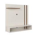 Ver imagem 1 de Painel P/ Tv até 32 Polegadas: Off-white C/ Freijo