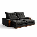 Ver imagem 2 de Sofá Retrátil e Reclinável 4 Lugares 290cm Santorini