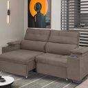 Ver imagem 1 de Sofá Manaus 180 Cm Retratil e Reclinável