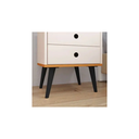 Ver imagem 2 de Mesa de Cabeceira Dream Pés Preto Decoração Quarto - Rpm:off/cinamomo