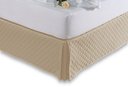 Ver imagem 1 de Saia Box Matelada Queen Bege