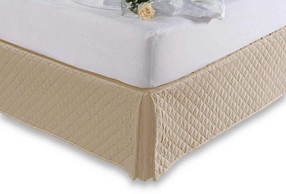 Saia Box Matelada Queen Bege - 1