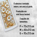 Ver imagem 3 de Adesivo de Porta - Floral Dourado