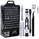 Ver imagem 3 de Kit Ferramenta 115 Chaves Precisão Reparo Manutenção Celular Notebook Tablet Relógio