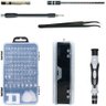 Kit Ferramenta 115 Chaves Precisão Reparo Manutenção Celular Notebook Tablet Relógio - 2