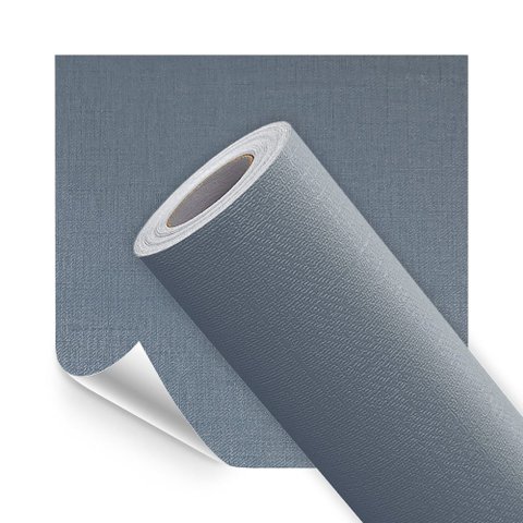 Papel de Parede Adesivo Lavavel Texturizado 5m Linho Ardósia