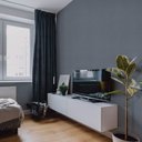 Ver imagem 4 de Papel de Parede Adesivo Lavavel Texturizado 5m Linho Ardósia