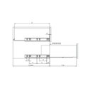 Ver imagem 4 de Corrediça Oculta Slow Extração Total 35kg Fgvtn 400 Mm - 54fgoc12400tsx0