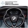 Carro Eletrico Infantil Bmw I8 Luz e Som 12v Branco - Importway - 5