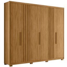 Roupeiro Casal 6 Portas 4 Gavetas Araguaia - Moval:freijó - 3