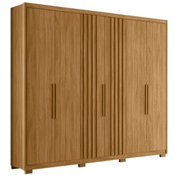 Roupeiro Casal 6 Portas 4 Gavetas Araguaia - Moval:freijó - 2