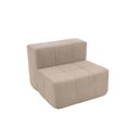 Ver imagem 2 de Sofá Modular Central 1 Lugar 84cm Kappesberg Boucle Capuccino