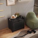 Ver imagem 1 de Baú Davi Retrô com Divisória Interna 100% Mdf 15cm Bp – 55cm X 51cm X 40cm Lxaxp