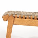 Ver imagem 7 de Conjunto 2 Cadeiras em Madeira Linha Traço Corda Marrom/Stain Jatobá/Rami