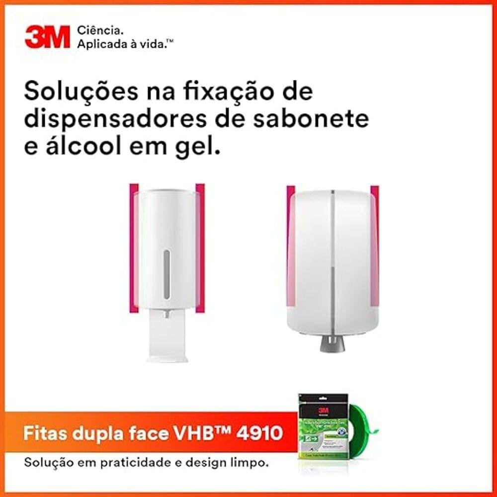 3m, Fita Dupla-face, 4910, 12mmx5m 1 Rollo - 3