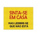 Ver imagem 2 de Tapete Capacho Sinta-se em Casa Mas Lembre-se Mas Lembre-se que Não Está