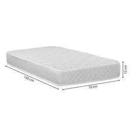 Colchão para Berço Nuvem Impermeável D18 70 X 130 X 12cm Casatema - 2