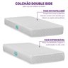 Colchão para Berço Nuvem Impermeável D18 70 X 130 X 12cm Casatema - 3