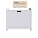 Ver imagem 6 de Baú Davi Retrô com Divisória Interna 100% Mdf 15cm Bp – 55cm X 51cm X 40cm Lxaxp