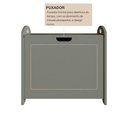 Ver imagem 7 de Baú Davi Retrô com Divisória Interna 100% Mdf 15cm Bp – 55cm X 51cm X 40cm Lxaxp