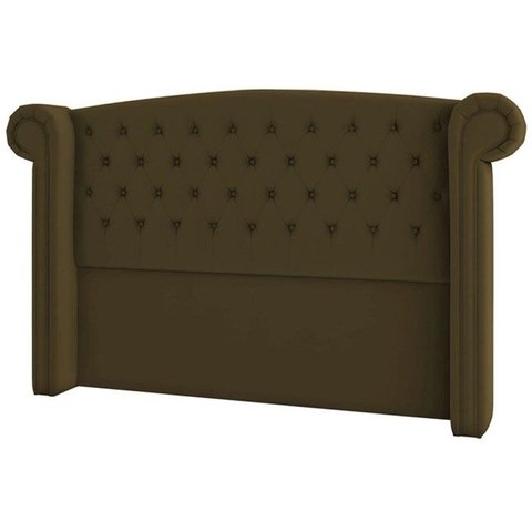 Cabeceira Estofada Box King Valência 1,95 Cm - Sl 82 - Linho