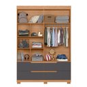 Ver imagem 4 de Guarda Roupa Infantil 4 Portas 4 Gavetas Circus