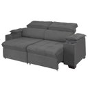 Ver imagem 2 de Sofá Manaus 180 Cm Retratil e Reclinável