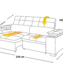 Ver imagem 3 de Sofá Manaus 230cm Retrátil e Reclinável