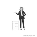 Ver imagem 6 de Mesa de Cabeceira 2 Gavetas sem Pés Doble