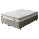 Ver imagem 1 de Cama Box Queen Espuma Ortopédica Onix D45 158x198x58cm Hellen - Suporta até 150 kg por Pessoa