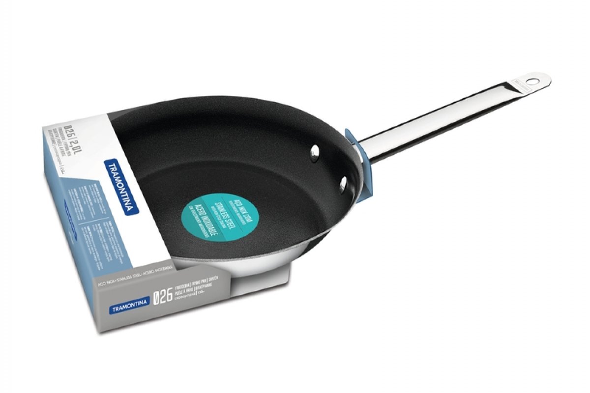 FRIGIDEIRA PROFESSIONAL RASA EM ACO INOX FUNDO TRIPLO EM ANT - 2