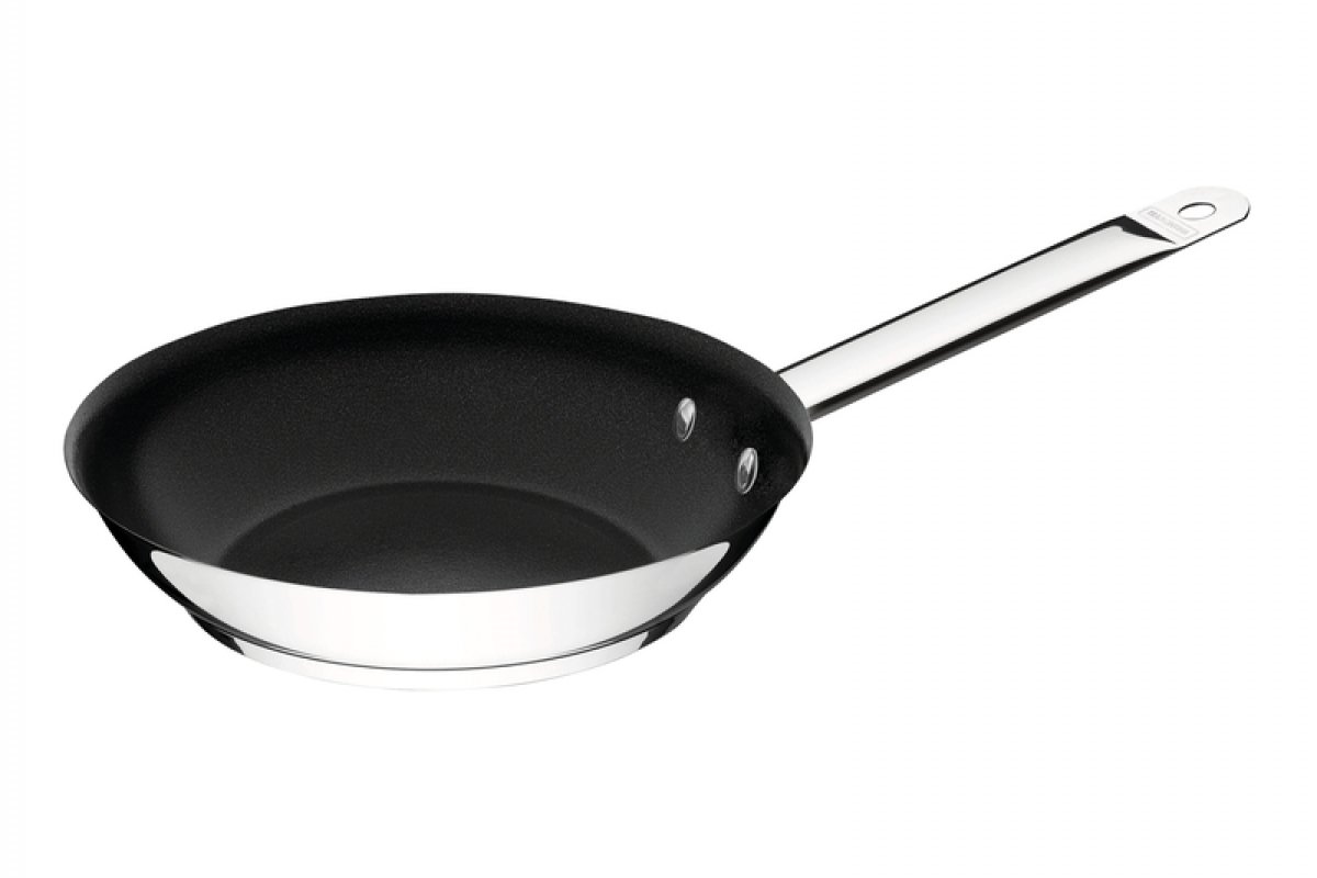 FRIGIDEIRA PROFESSIONAL RASA EM ACO INOX FUNDO TRIPLO EM ANT - 1