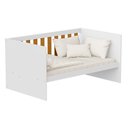 Ver imagem 5 de Jogo de Quarto Infantil Zaki Cômoda e Berço Katatau Branco Fosco/savana - Reller Móveis