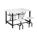 Ver imagem 1 de Mesa de Refeitório Escamoteável - 4 Lugares