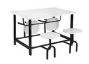 Ver imagem 1 de Mesa de Refeitório Escamoteável - 4 Lugares