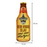 Placa com Abridor de Garrafa Temático em Formato de Cerveja 10x29cm Mdf - Wp Connect - 4