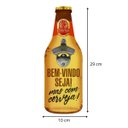 Ver imagem 4 de Placa com Abridor de Garrafa Temático em Formato de Cerveja 10x29cm Mdf - Wp Connect