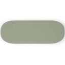 Ver imagem 6 de Kit 02 Puffs Decorativos Orgânicos para Living Quarto 195cm Doha W01 Bouclê Oliva - Lyam Decor