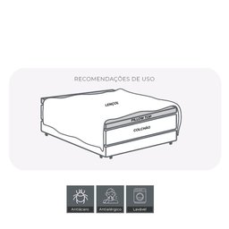 Pillow Top Comfort Plus 1200 G/m² Alabama Viúva - 8