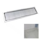 Ver imagem 1 de Ralo Oculto Linear 30cm Invisivel Aço Inox Anti Odor Anti Inseto Banheiro Lavabo Resistente Seguro H