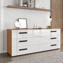 Ver imagem 1 de Cômoda 6 Gavetas Lisboa