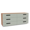 Ver imagem 2 de Cômoda 6 Gavetas Lisboa