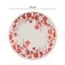 Prato de Sobremesa de Cerâmica Jardim Oriental 18cm 1un - Biona 5102 - 3
