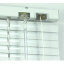 Ver imagem 5 de Persiana Horizontal 25mm Alumínio Crisdan Largura 1,00 X 1,00 Altura Branca