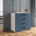 Branco/Azul