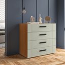 Ver imagem 1 de Cômoda 4 Gavetas Lisboa