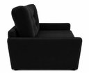 Ver imagem 2 de Poltrona Cama Solteiro 2 em 1 Conforto, Elegância Veludo:Preto